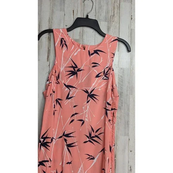 Banana Republic Tropical Dress Women's 12 NWT Beach Vacation Lightweight - Picture 2 of 13